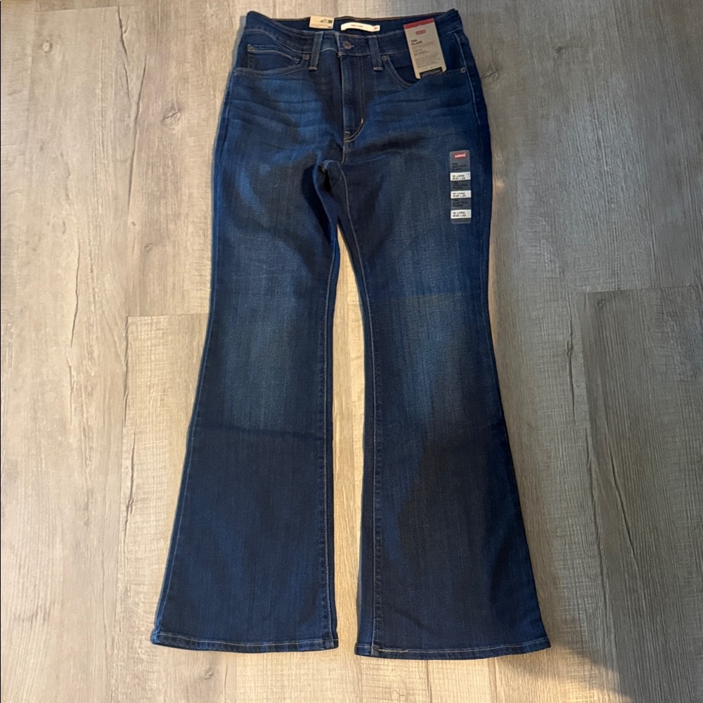 Levi's Indigo Straight-Leg Jeans 726 flare size 30 x 32 - Picture 8 of 10